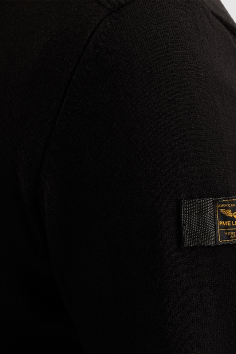 PME legend half zip collar cotton